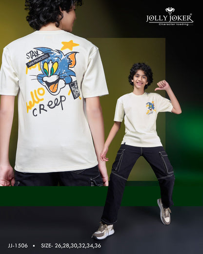 Jj 1506 Jolly Joker Cotton Boys Tshirt Supplier Gujarat