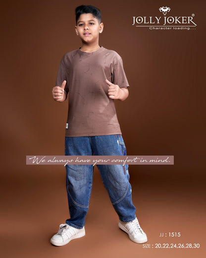 Jj 1515 Jolly Joker Cotton Boys Tshirt Wholesaler Ahmedabad