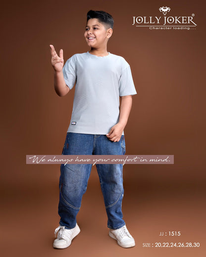 Jj 1515 Jolly Joker Cotton Boys Tshirt Wholesaler Ahmedabad