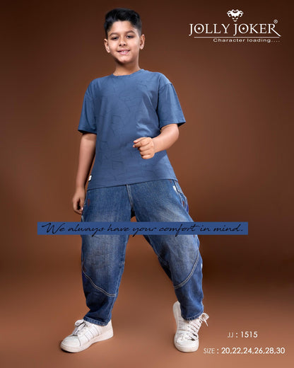 Jj 1515 Jolly Joker Cotton Boys Tshirt Wholesaler Ahmedabad