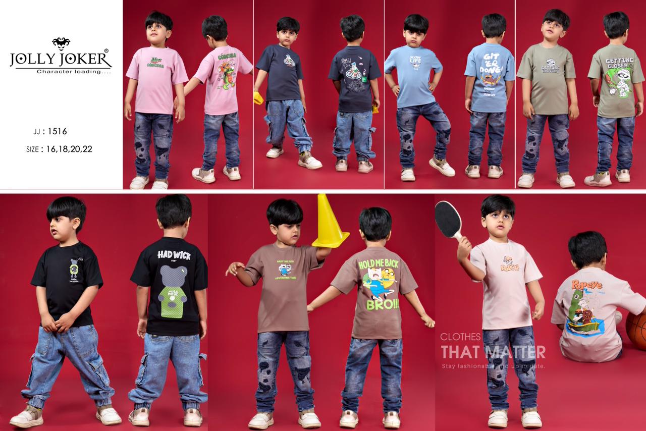 Jj 1516 Jolly Joker Tencil Boys Tshirt Wholesaler