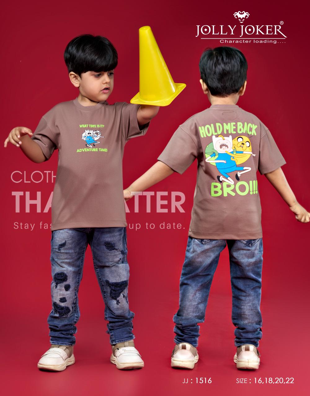 Jj 1516 Jolly Joker Tencil Boys Tshirt Wholesaler