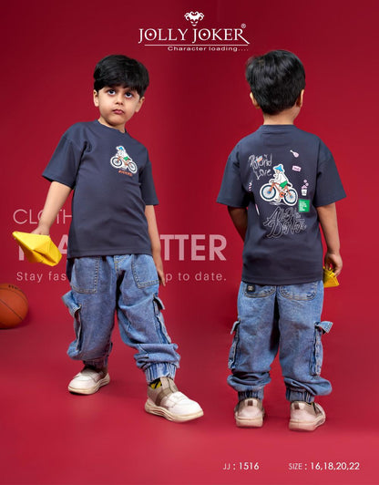 Jj 1516 Jolly Joker Tencil Boys Tshirt Wholesaler