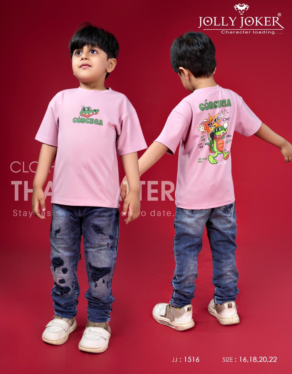 Jj 1516 Jolly Joker Tencil Boys Tshirt Wholesaler