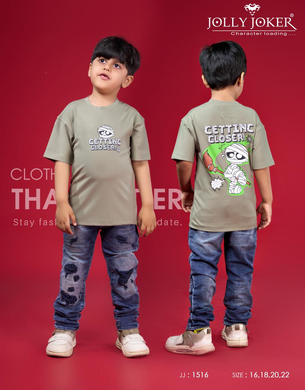 Jj 1516 Jolly Joker Tencil Boys Tshirt Wholesaler