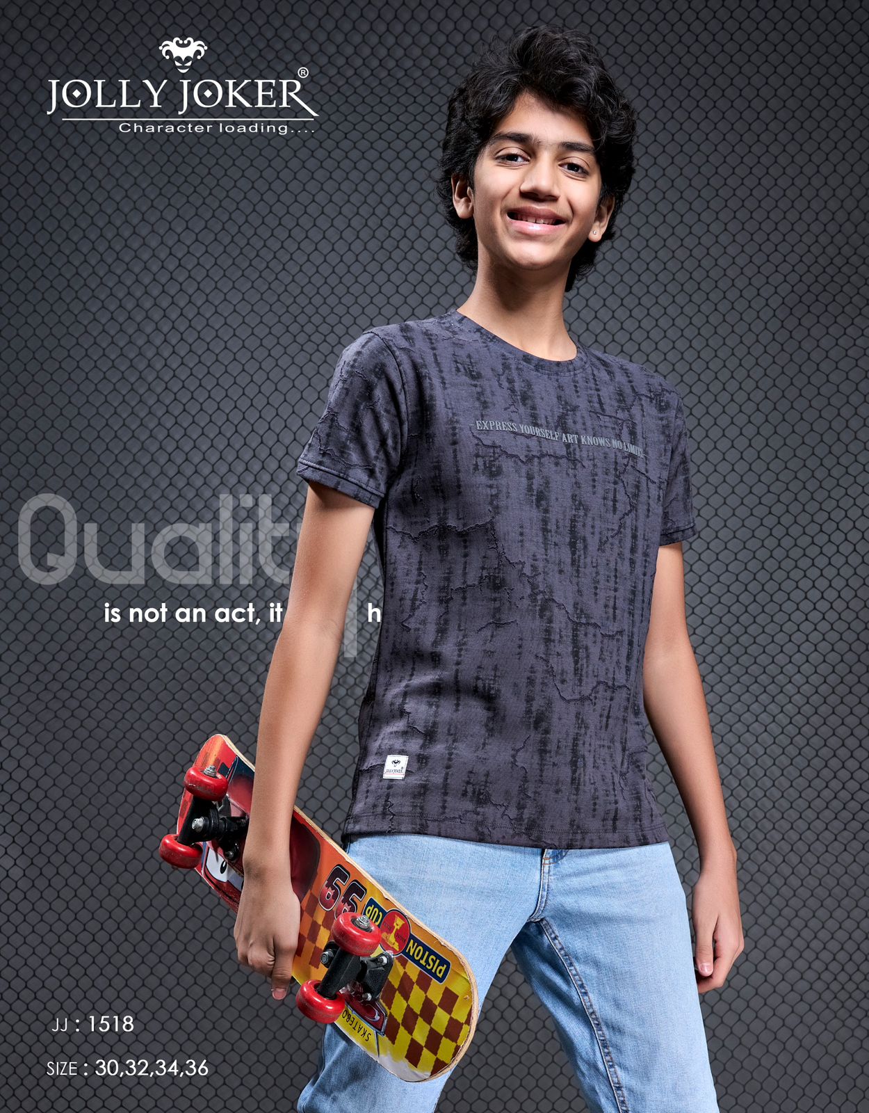 Jj 1518 Jolly Joker Boys Tshirt Wholesale Price