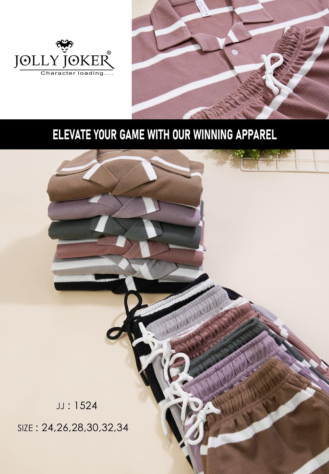 Jj 1524 Jolly Joker Knit Boys Co Ord Set Wholesaler Gujarat