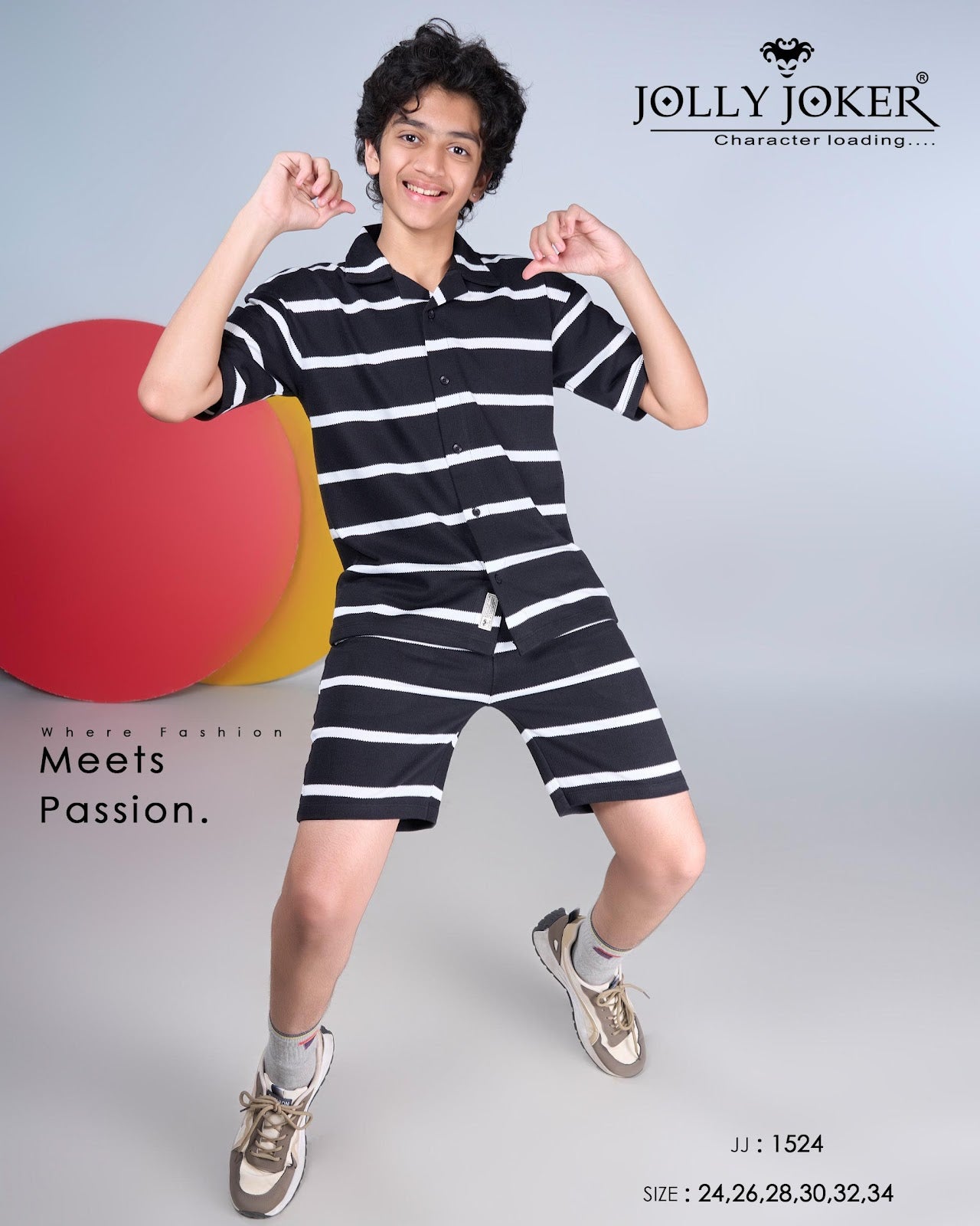 Jj 1524 Jolly Joker Knit Boys Co Ord Set Wholesaler Gujarat