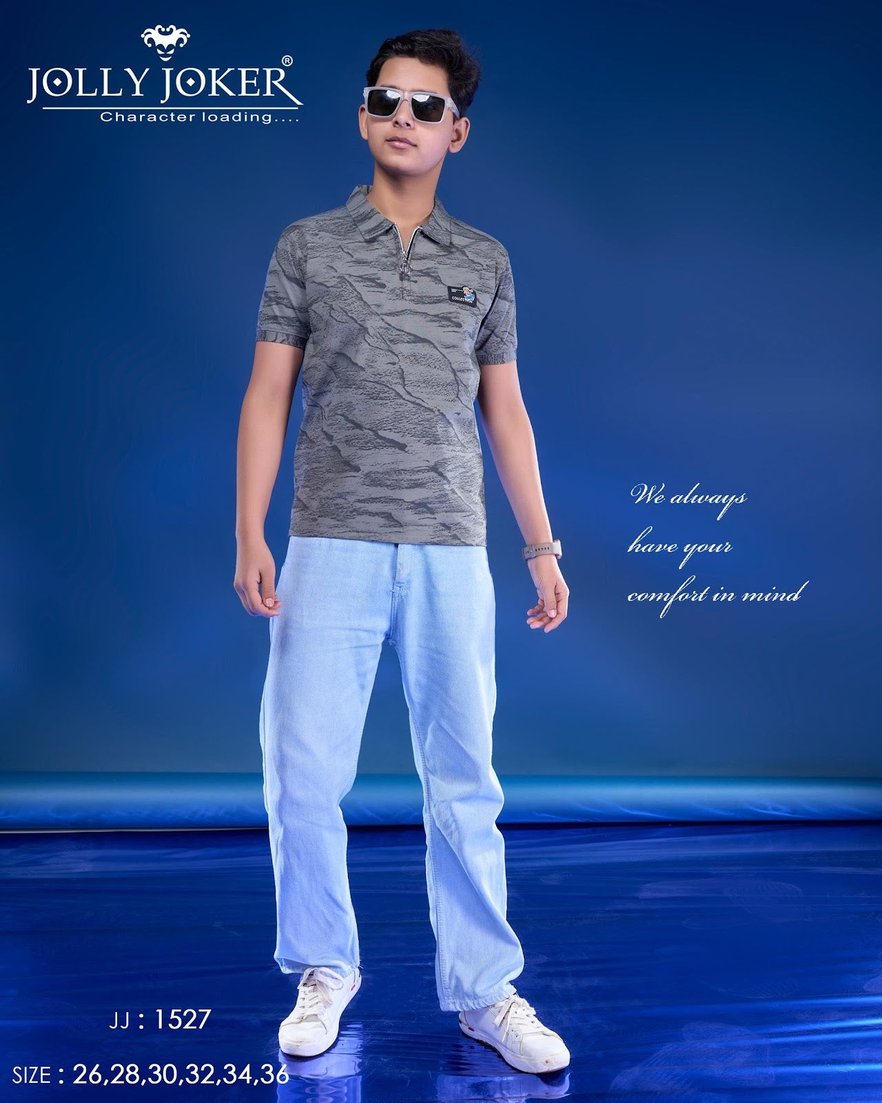 Jj 1527 Jolly Joker Imported Boys Tshirt Manufacturer