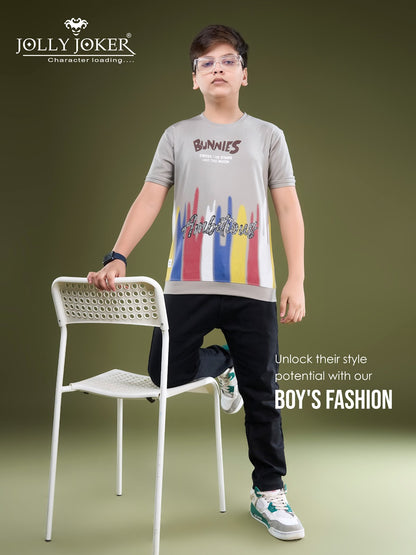 Jj 1542 Jolly Joker Tencil Boys Tshirt Wholesaler India
