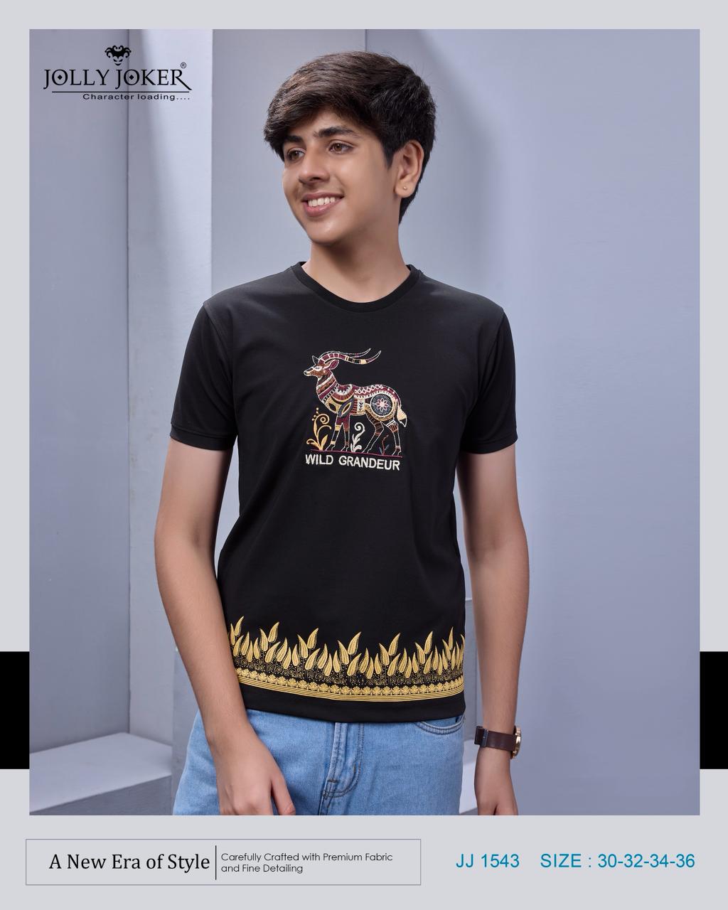 Jj 1543 Jolly Joker Imported Boys Tshirt Supplier India