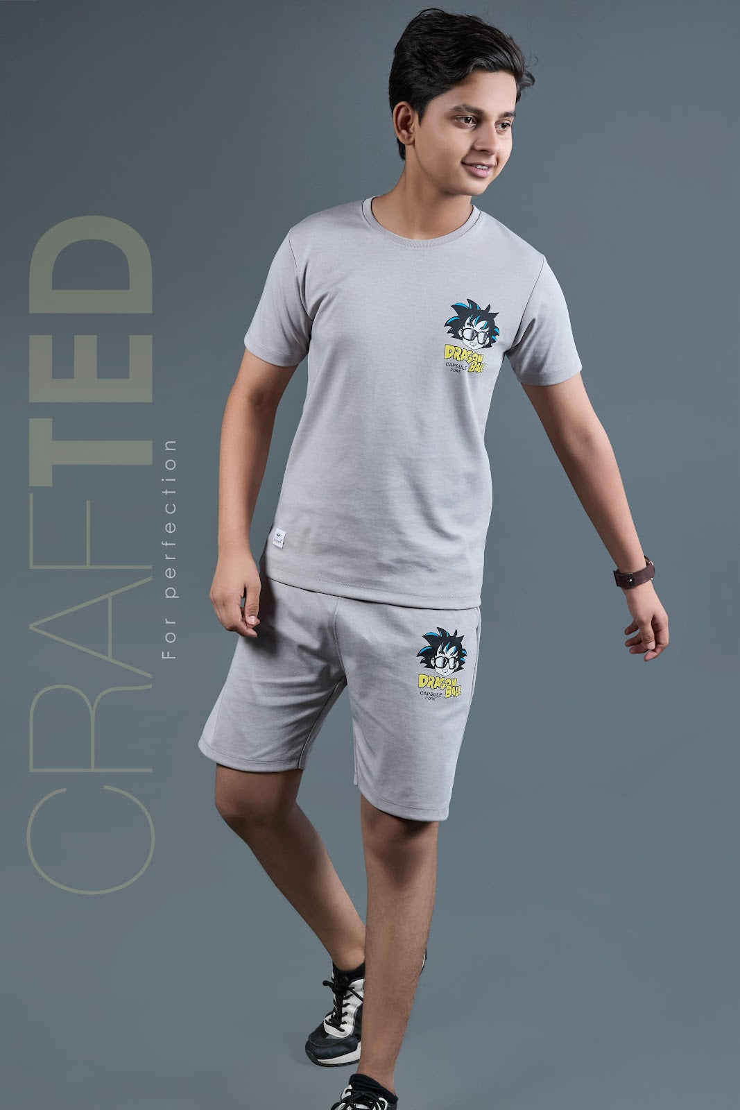 Jj 1546 Jolly Joker Canvas Boys Co Ord Set Supplier India