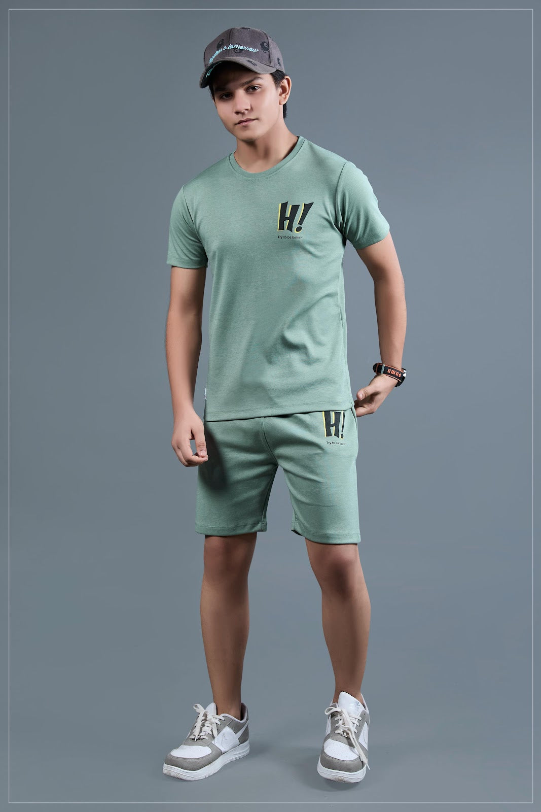 Jj 1546 Jolly Joker Canvas Boys Co Ord Set Supplier India