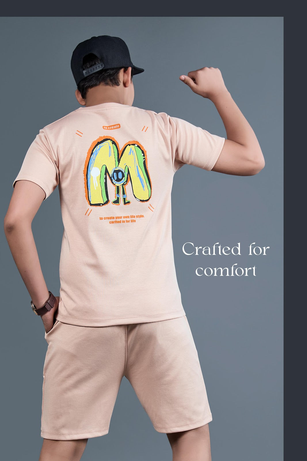 Jj 1546 Jolly Joker Canvas Boys Co Ord Set Supplier India