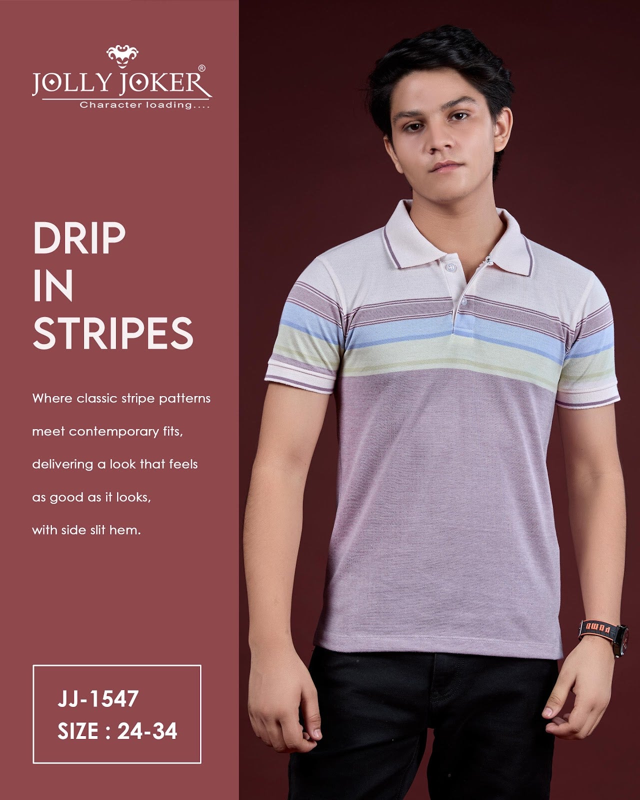 Jj 1547 Jolly Joker Pq Boys Tshirt Wholesale Price