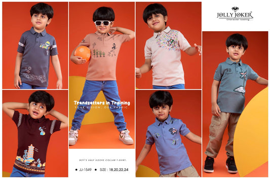 Jj 1549 Jolly Joker Imported Boys Tshirt Wholesaler Gujarat