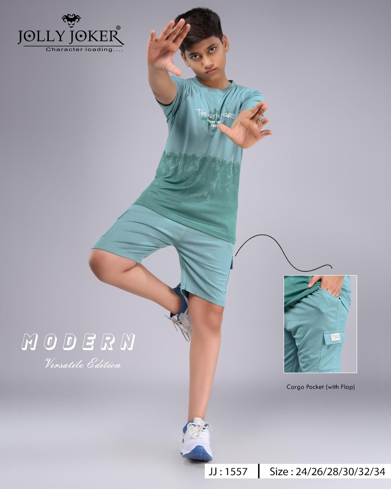 Jj 1557 Jolly Joker Imported Boys Co Ord Set Wholesaler India