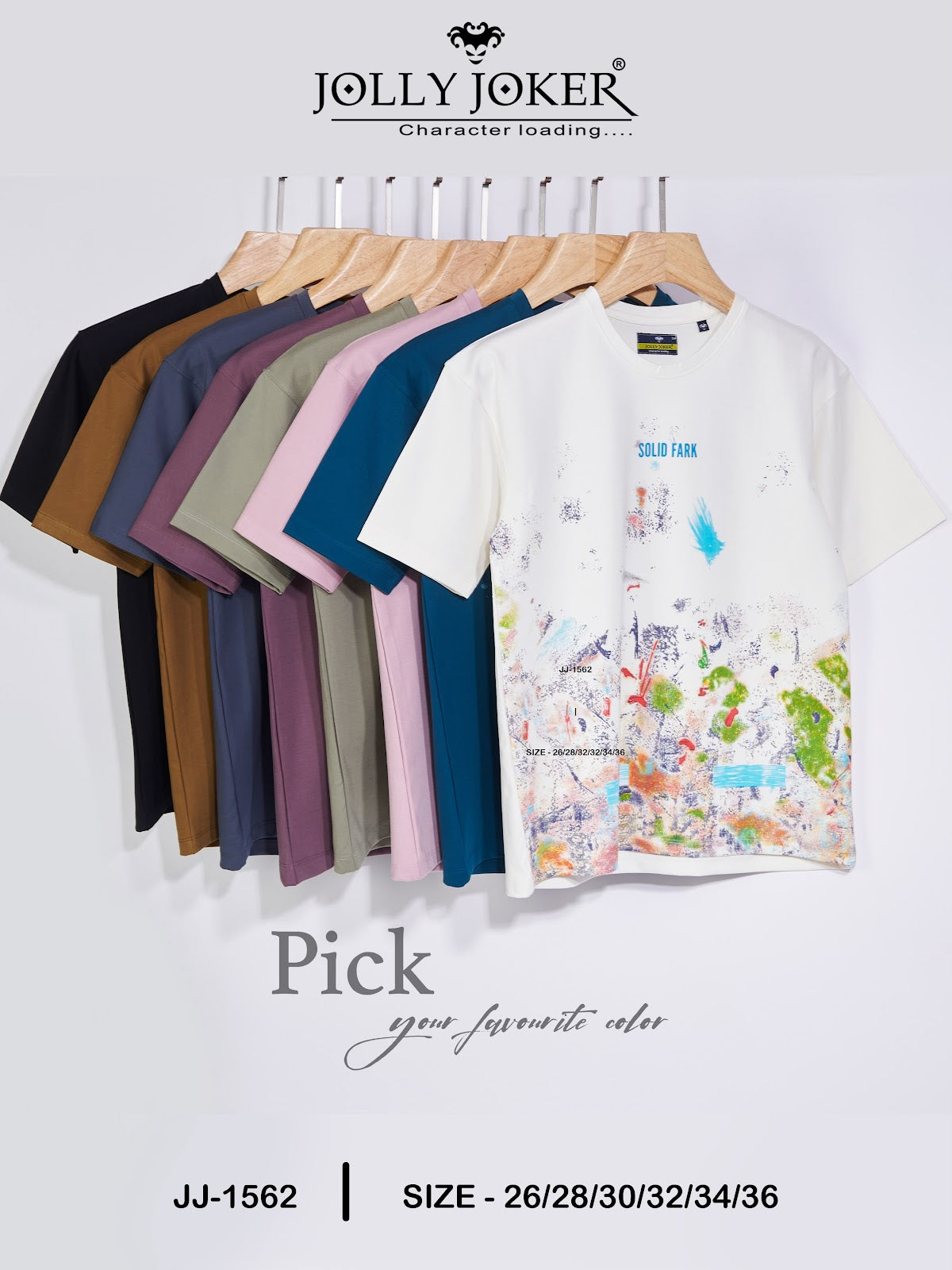 Jj 1562 Jolly Joker Tencil Boys Tshirt Exporter Ahmedabad