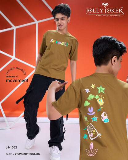 Jj 1562 Jolly Joker Tencil Boys Tshirt Exporter Ahmedabad