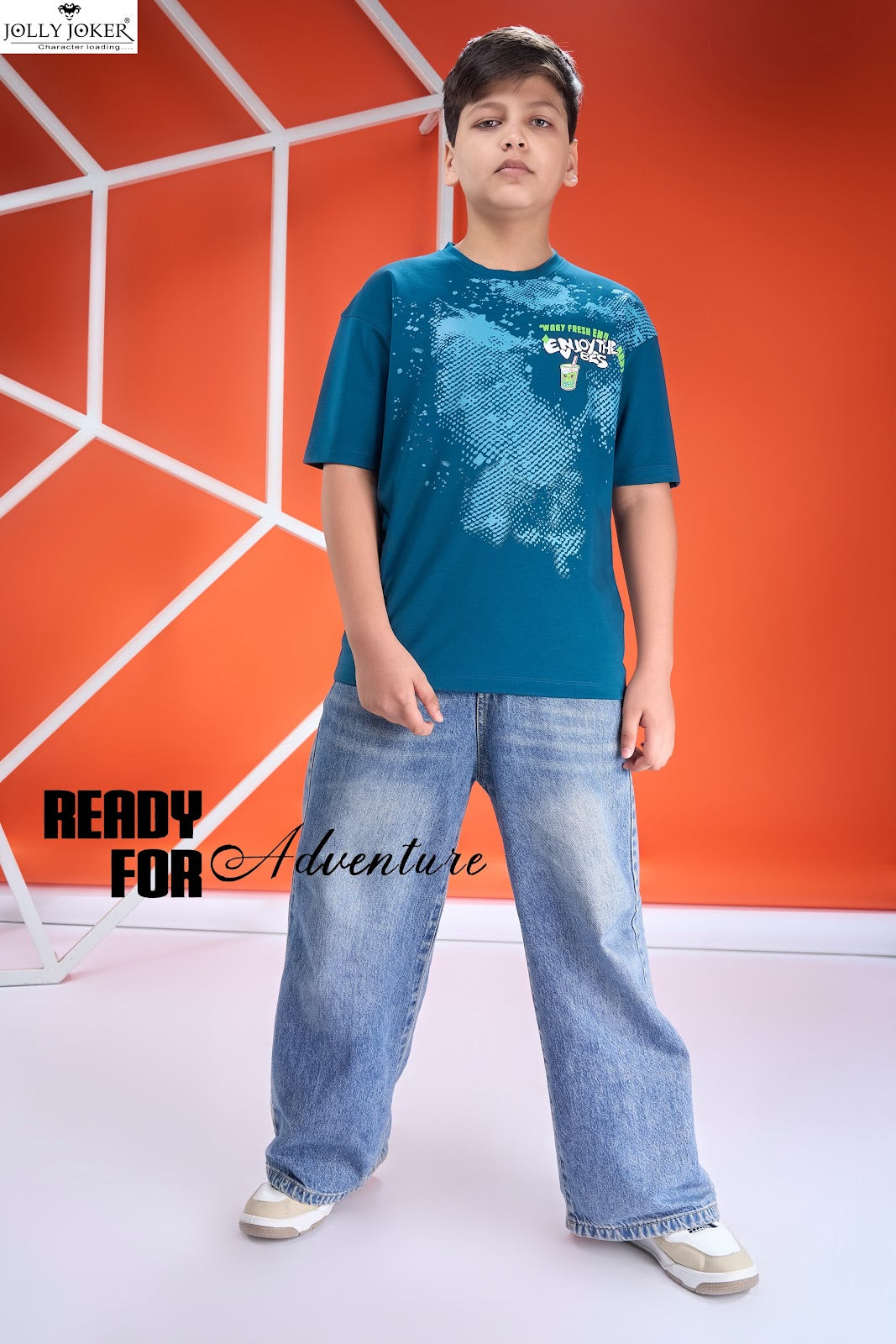 Jj 1562 Jolly Joker Tencil Boys Tshirt Exporter Ahmedabad