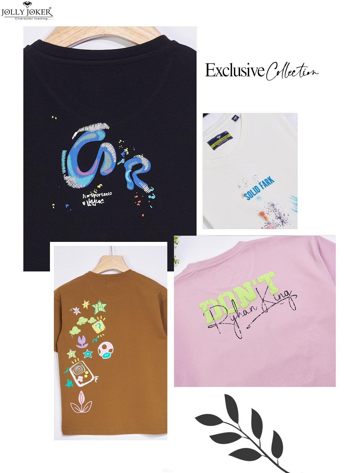 Jj 1562 Jolly Joker Tencil Boys Tshirt Exporter Ahmedabad