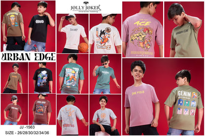 Jj 1563 Jolly Joker Cotton Boys Tshirt Wholesale Price