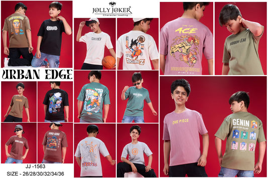 Jj 1563 Jolly Joker Cotton Boys Tshirt Wholesale Price