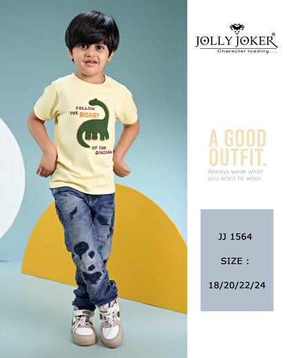 Jj 1564 Jolly Joker Tencil Boys Tshirt Manufacturer