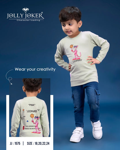 Jj 1575 Cartoon Print Jolly Joker Tencil Boys Tshirt Exporter Gujarat