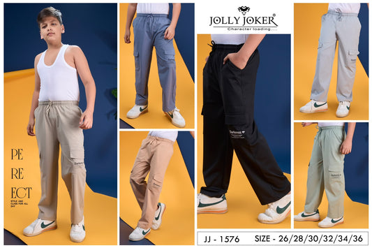 Jj 1576 Jolly Joker Imported Boys Track Pant Exporter Ahmedabad