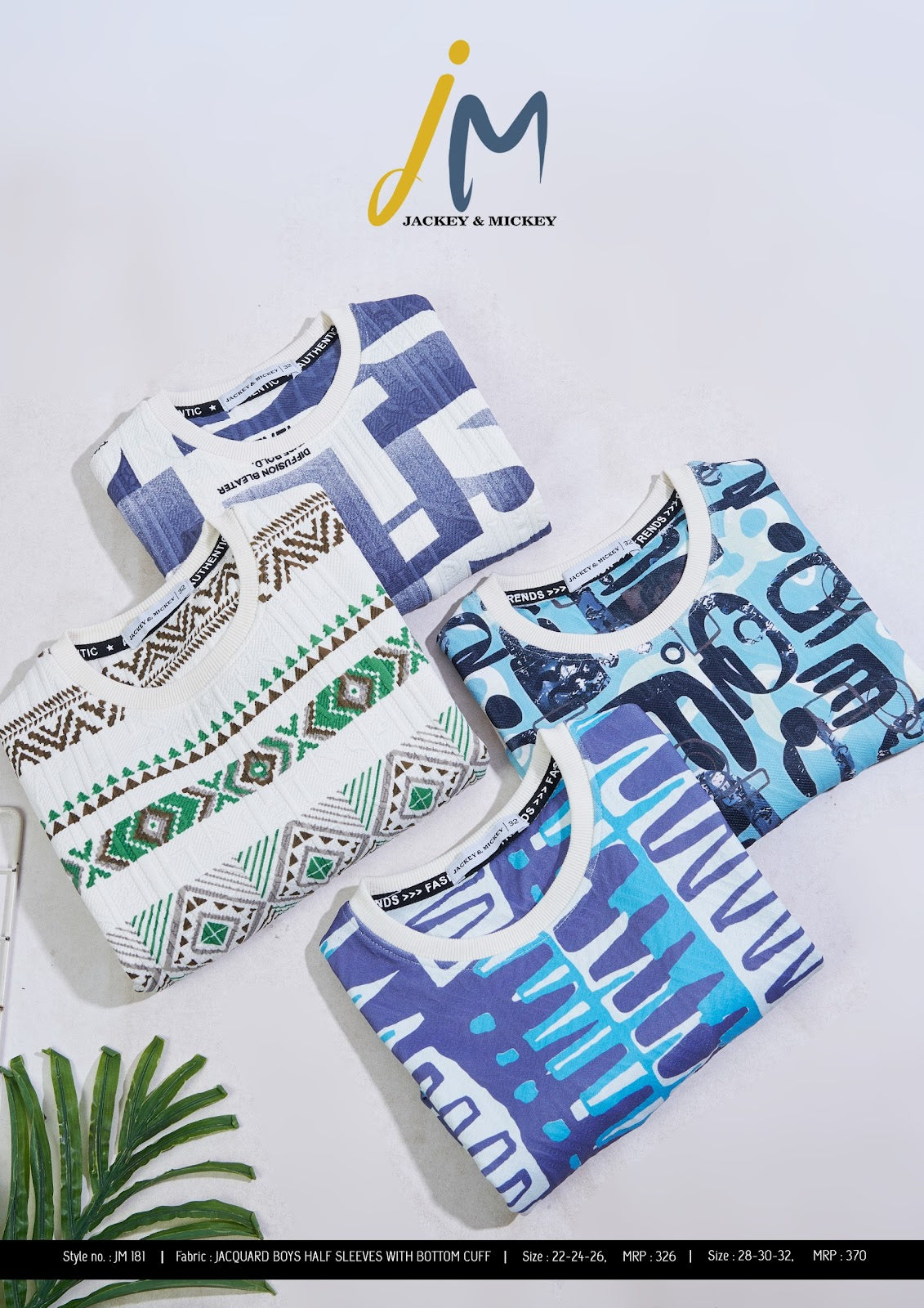 Jm 181 Jackey N Mickey Aop Boys Tshirt Supplier Ahmedabad