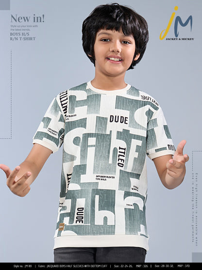 Jm 181 Jackey N Mickey Aop Boys Tshirt Supplier Ahmedabad