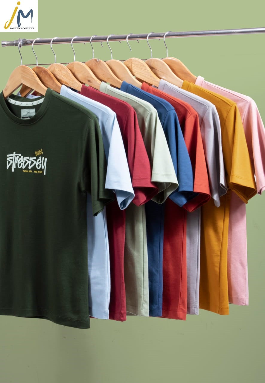 Jm 219 Jackey N Mickey Tencil Lycra Boys Tshirt Wholesale Price