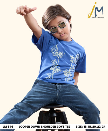 Jm 546 Jackey N Mickey Looper Boys Tshirt Manufacturer Gujarat