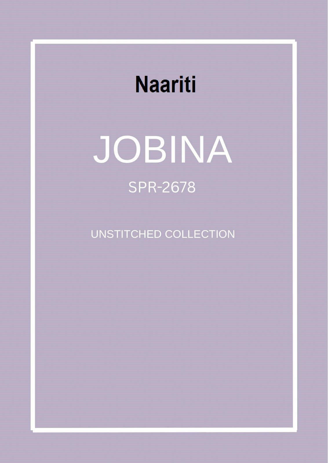 Jobina 2678 Naariti Cotton Pant Style Suits Supplier India
