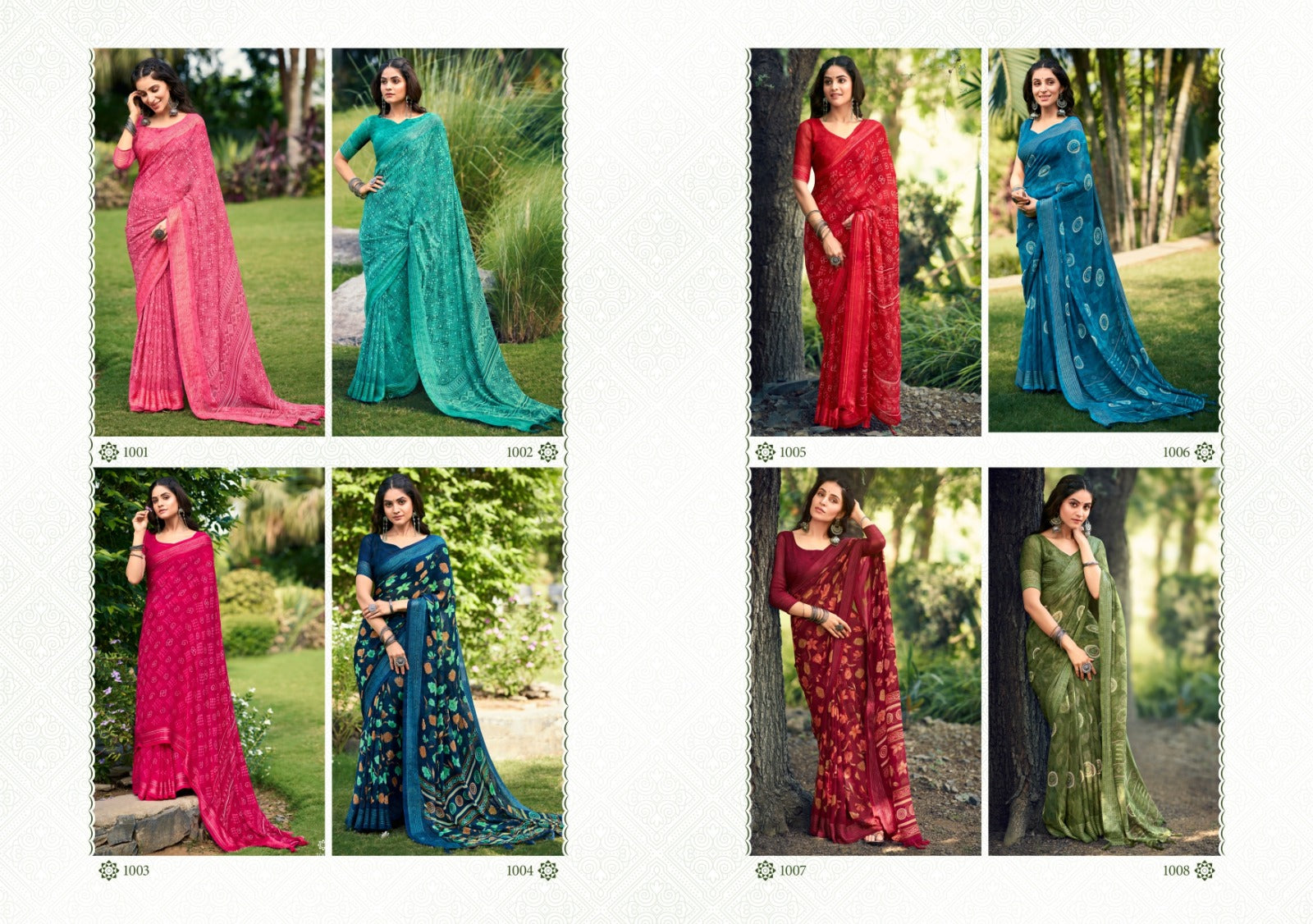 Jodha Vol 17 5D Designer Georgette Sarees Exporter