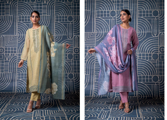 Jodhi Naariti Linen Pant Style Suits Wholesale