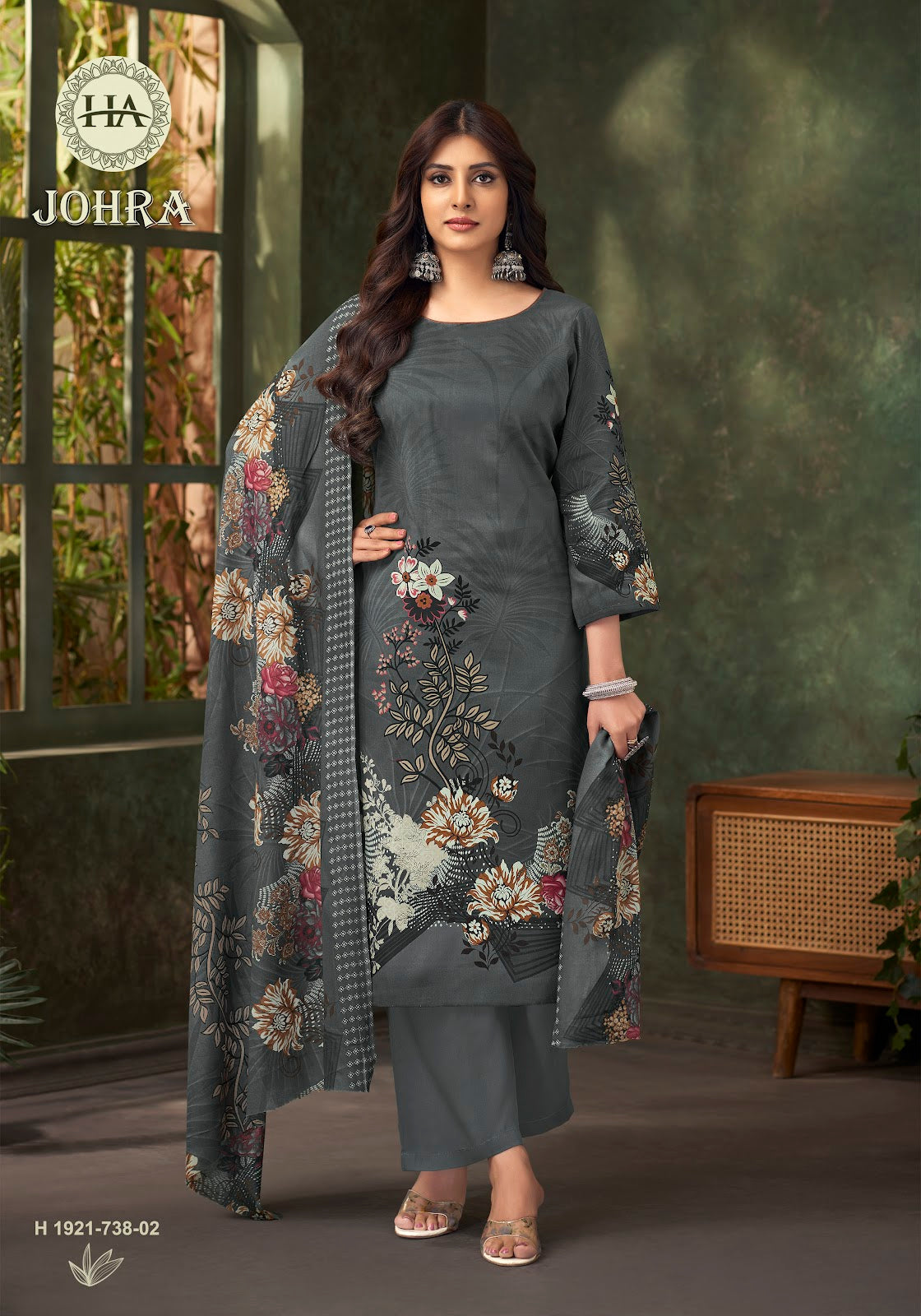 Johra Harshit Fashion Zam Cotton Pant Style Suits Exporter Gujarat