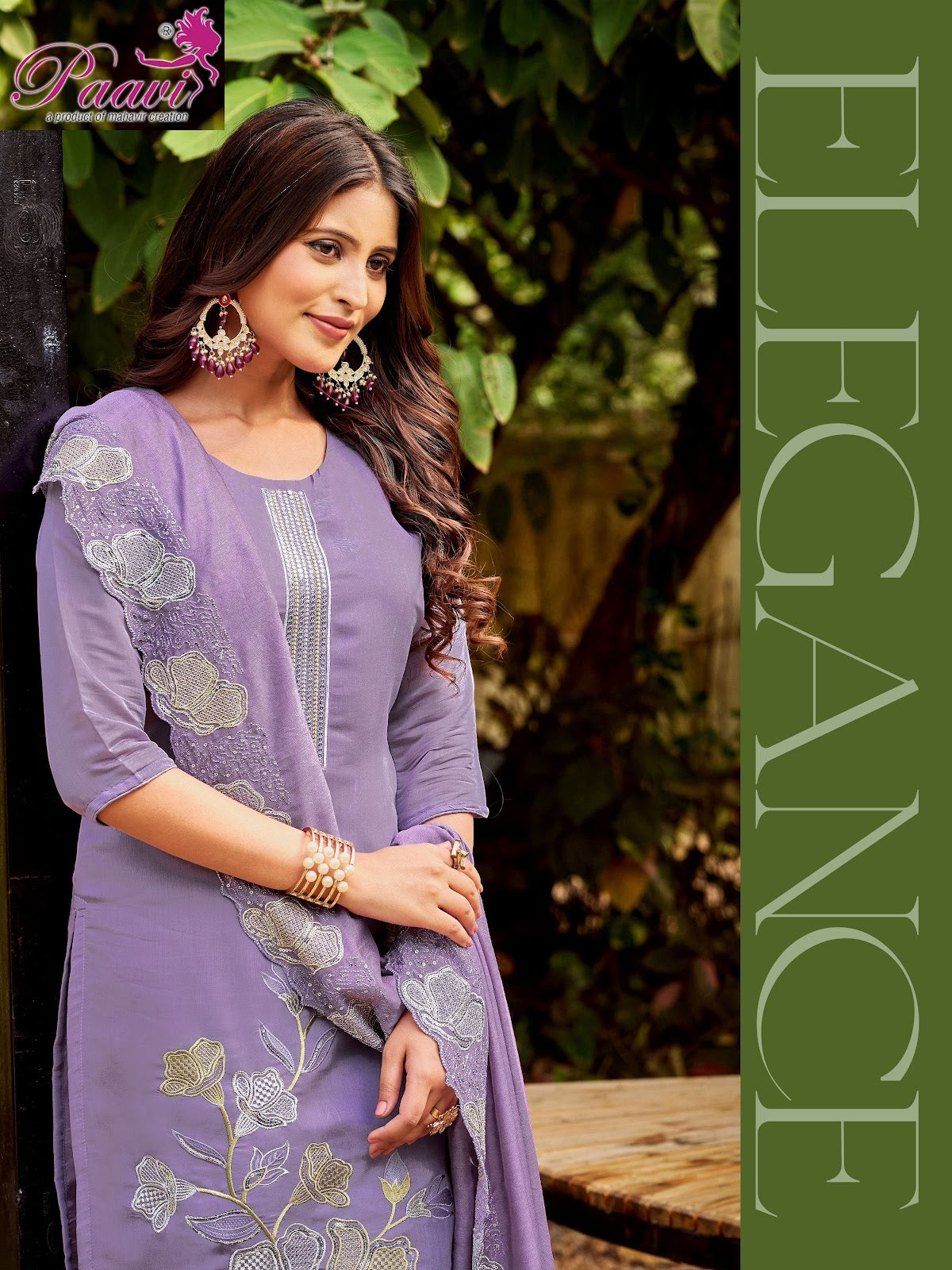 Jollet Paavi Mal Chanderi Readymade Pant Style Suits Wholesaler India