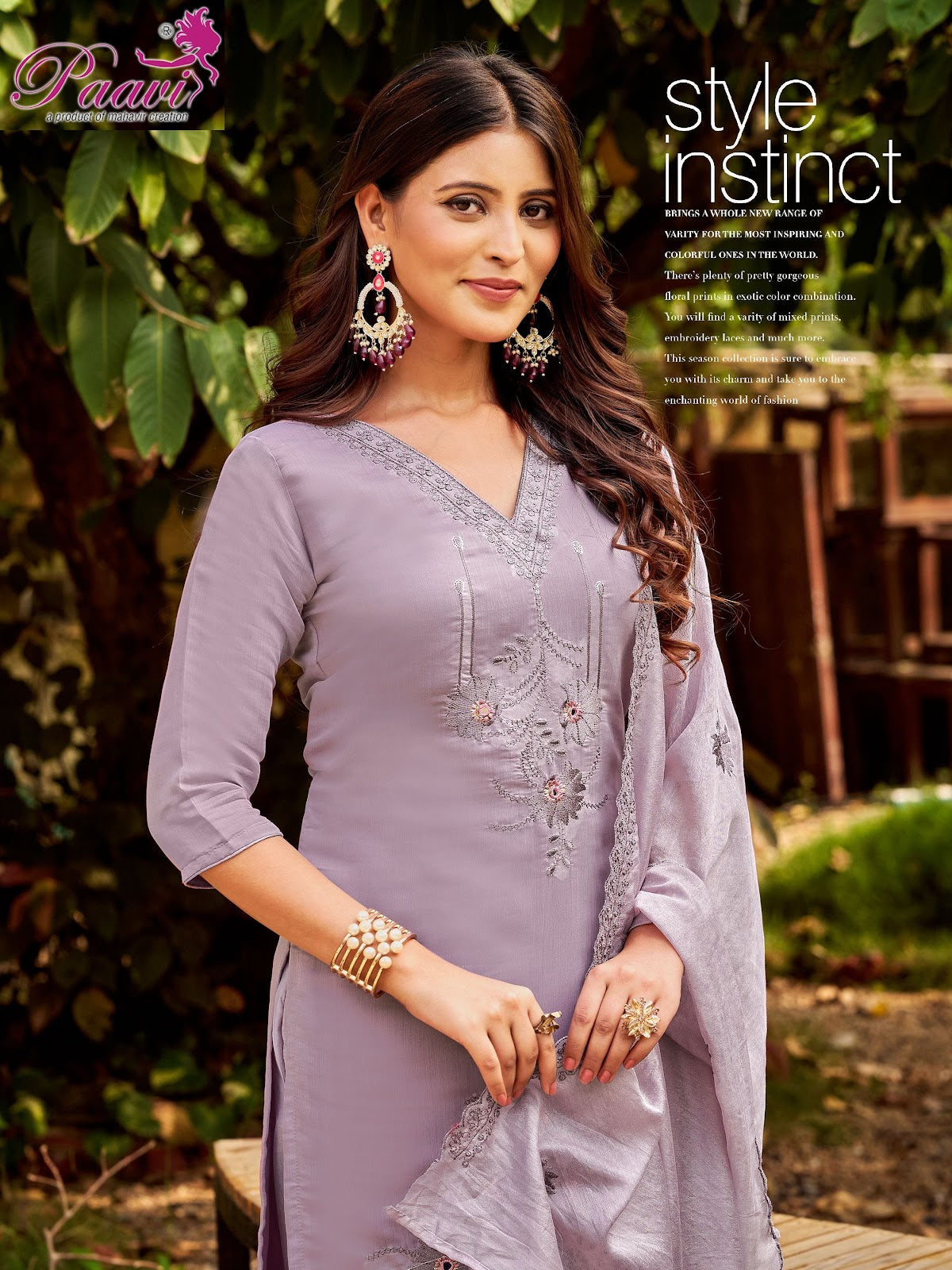 Jollet Paavi Mal Chanderi Readymade Pant Style Suits Wholesaler India