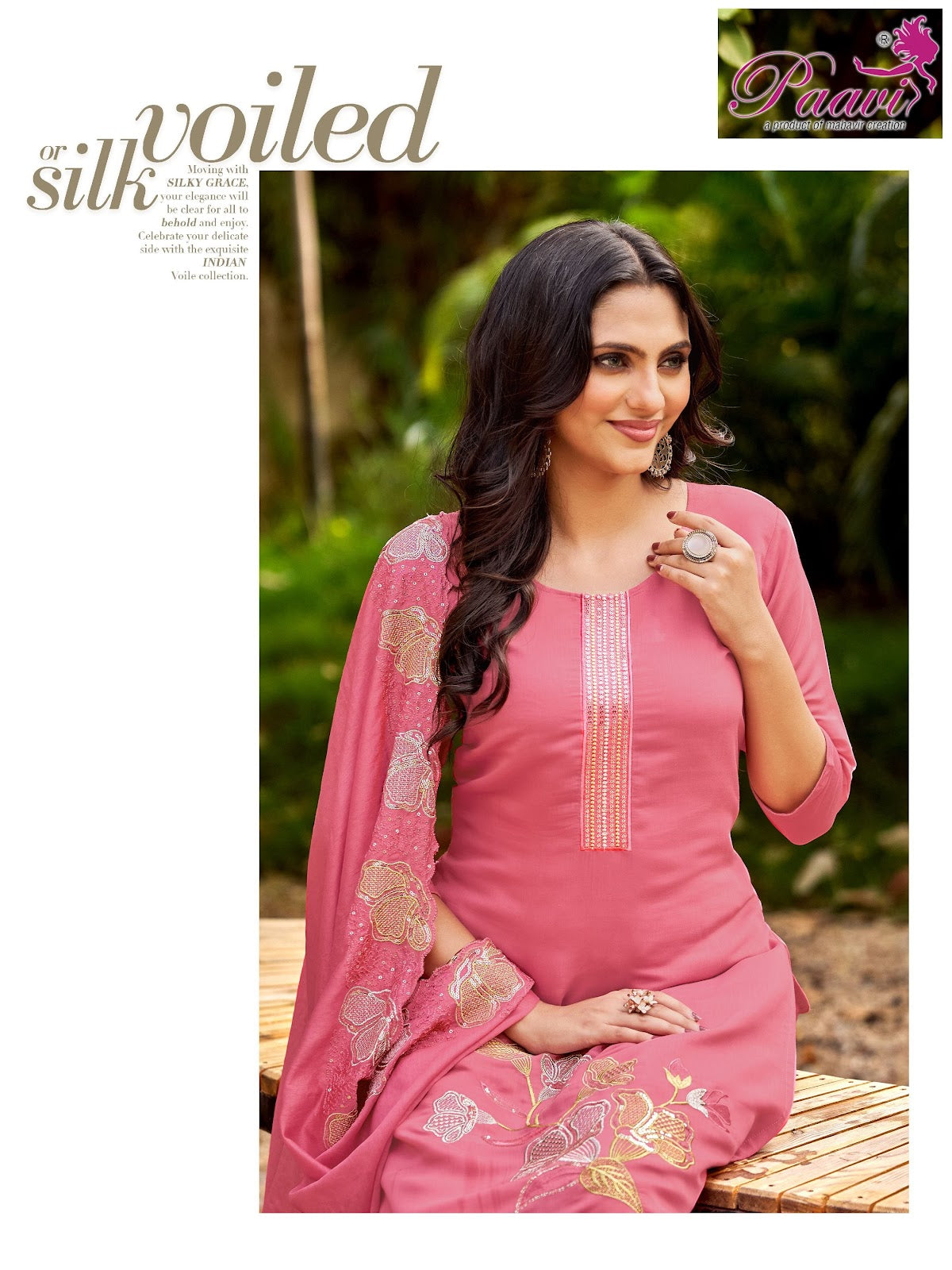 Jollet Paavi Mal Chanderi Readymade Pant Style Suits Wholesaler India