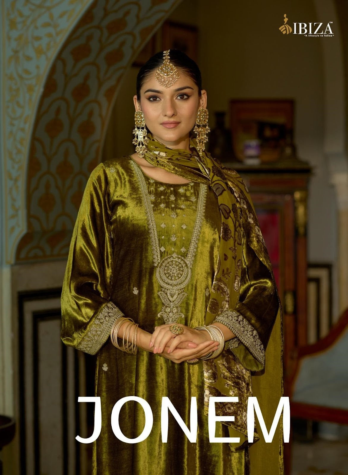 Jonem Ibiza Pure Viscose Velvet Suits Wholesale