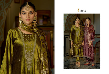Jonem Ibiza Pure Viscose Velvet Suits Wholesale