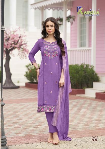 Joohi Karissa Vatican Readymade Pant Style Suits Wholesale Price