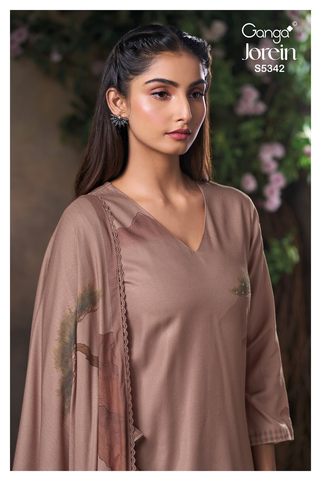 Jorein S5342 Ganga Wool Pashmina Suits Manufacturer