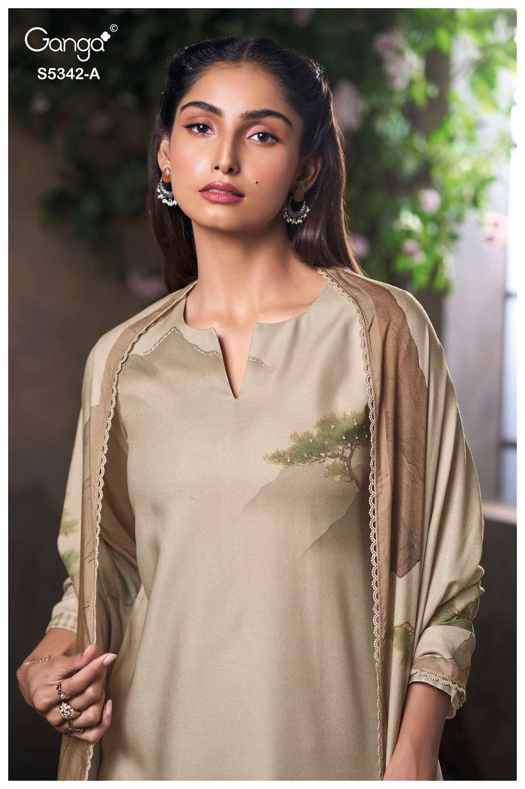 Jorein S5342 Ganga Wool Pashmina Suits Manufacturer