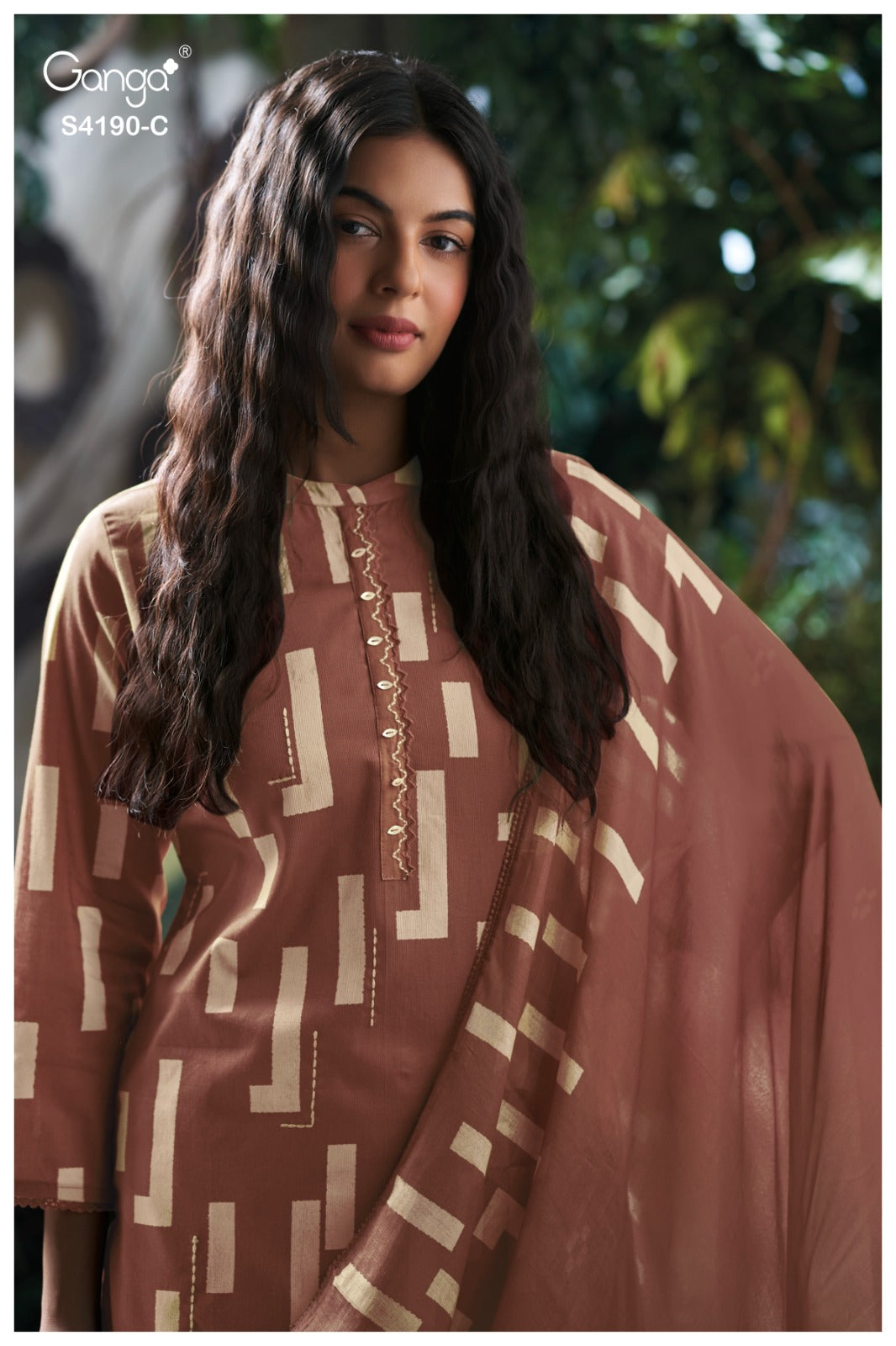 Jorsa 4190 Ganga Plazzo Style Suits Manufacturer India