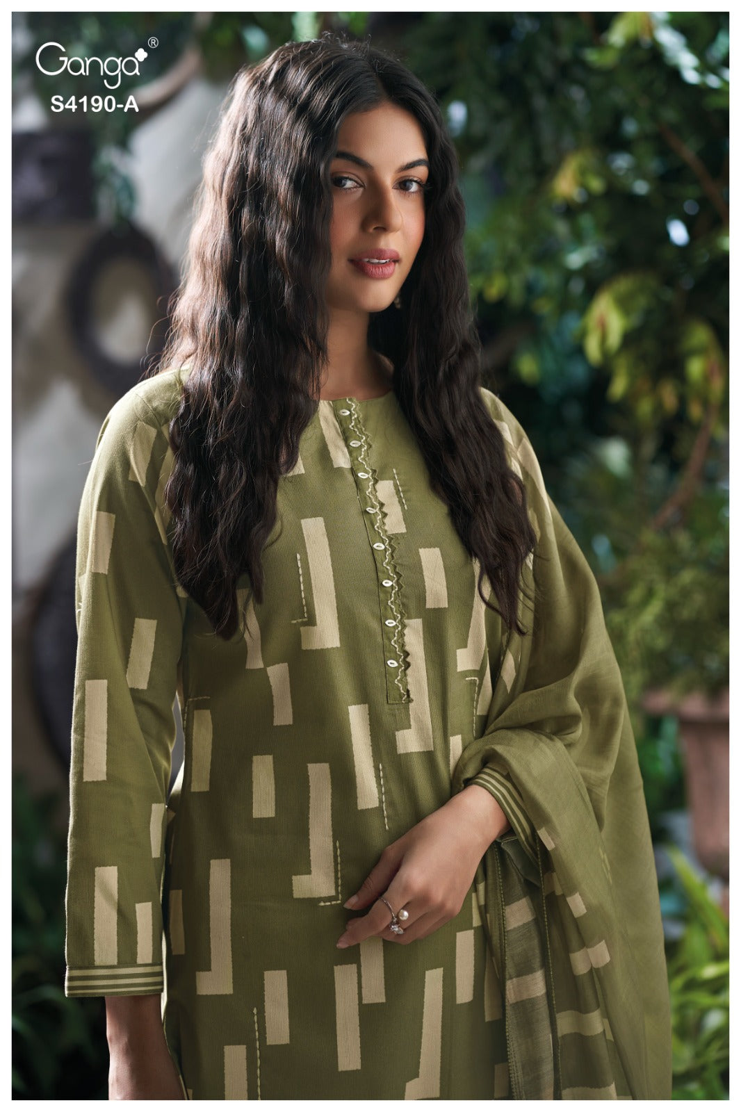 Jorsa 4190 Ganga Plazzo Style Suits Manufacturer India