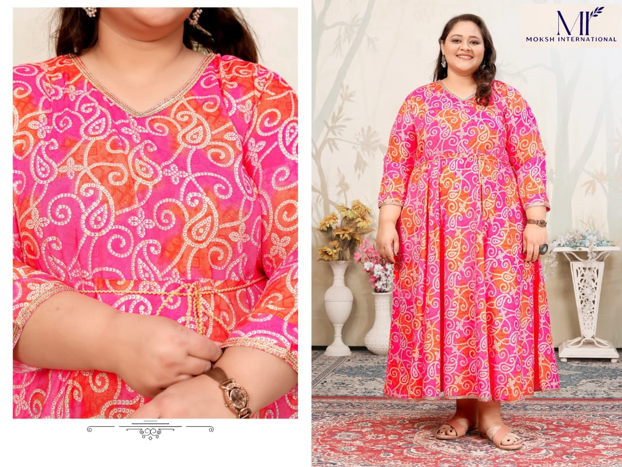 Joy Vol 2 Moksh Rayon Plus Size Kurtis Wholesale Rate