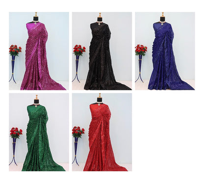 Jr 605 Jr Creation Georgette Sarees Supplier Gujarat